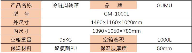 周转箱 1000L